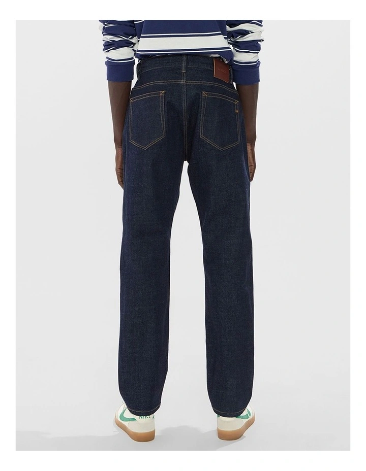 Hugo Relaxed Fit Jean in Indigo image 3