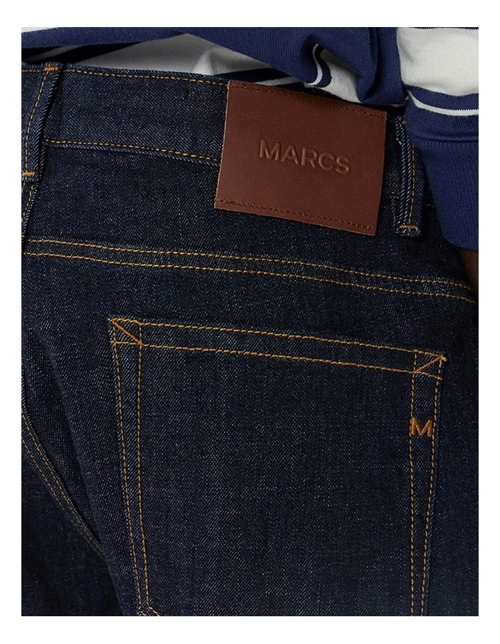 Hugo Relaxed Fit Jean in Indigo image 4