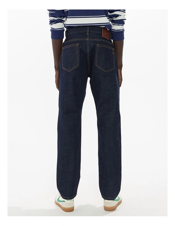 Hugo Relaxed Fit Jean in Indigo image 5