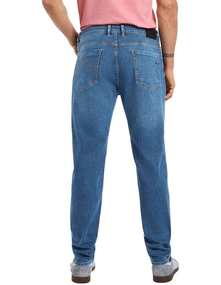 Crosby Tapered Fit Jean in Vintage Blue image 3