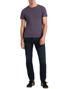 Jordan Slim Leg Jean in Blue/Black