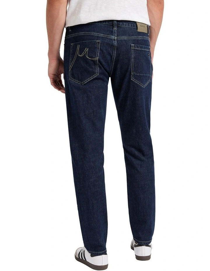 Crosby Tapered Leg Jean in Dark Indigo image 3