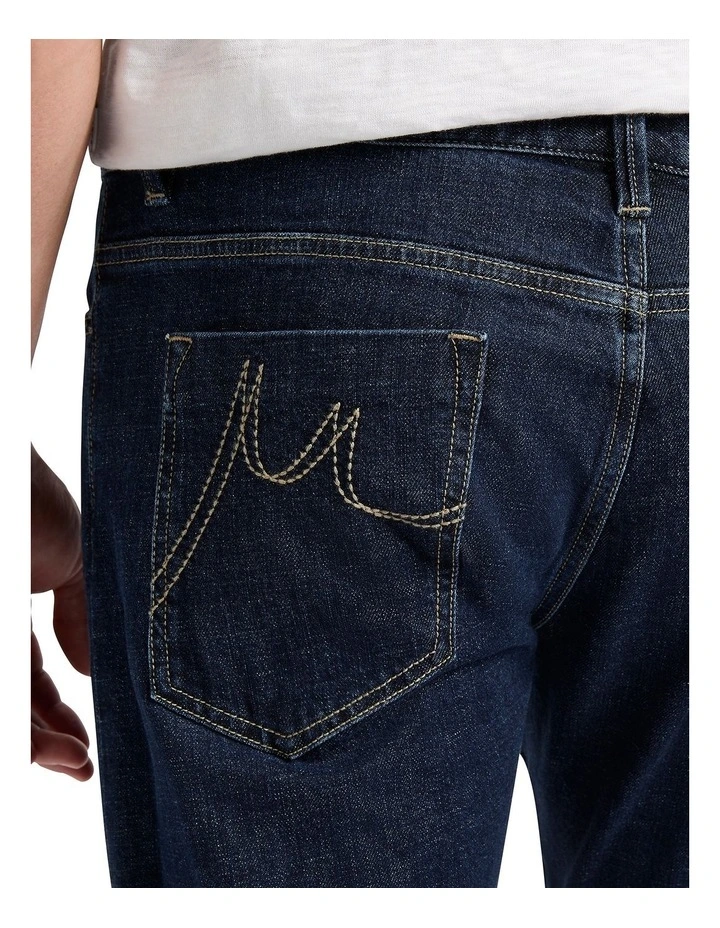 Crosby Tapered Leg Jean in Dark Indigo image 4