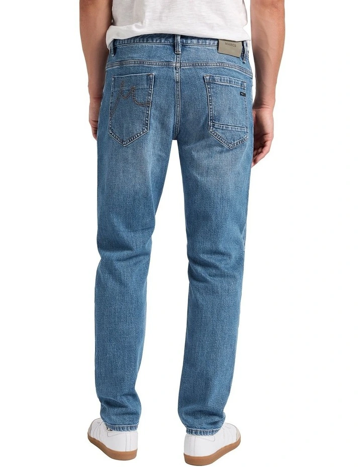 Hugo Relaxed Fit Jean in Mid Wash Vintage image 3