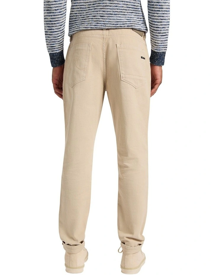 Crosby Tapered Leg Jean in Stone image 4