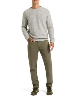 Crosby Tapered Leg Jean in Tarmac