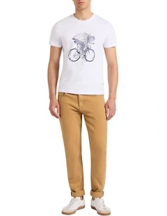 Jordan Garment Dyed Jean in Cinnamon