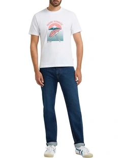 Jordan Slim Leg Jean in Faded Vintage