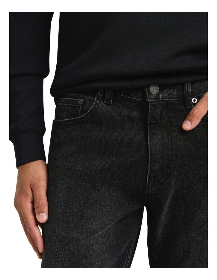 Jordan Slim Fit Jean in Black image 3