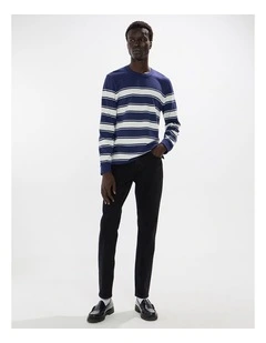 Jordan Slim Leg Jean in Black