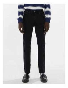 Jordan Slim Leg Jean in Black