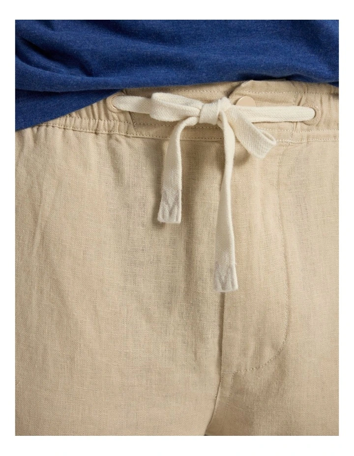 Jasper Linen Pant in Latte image 5
