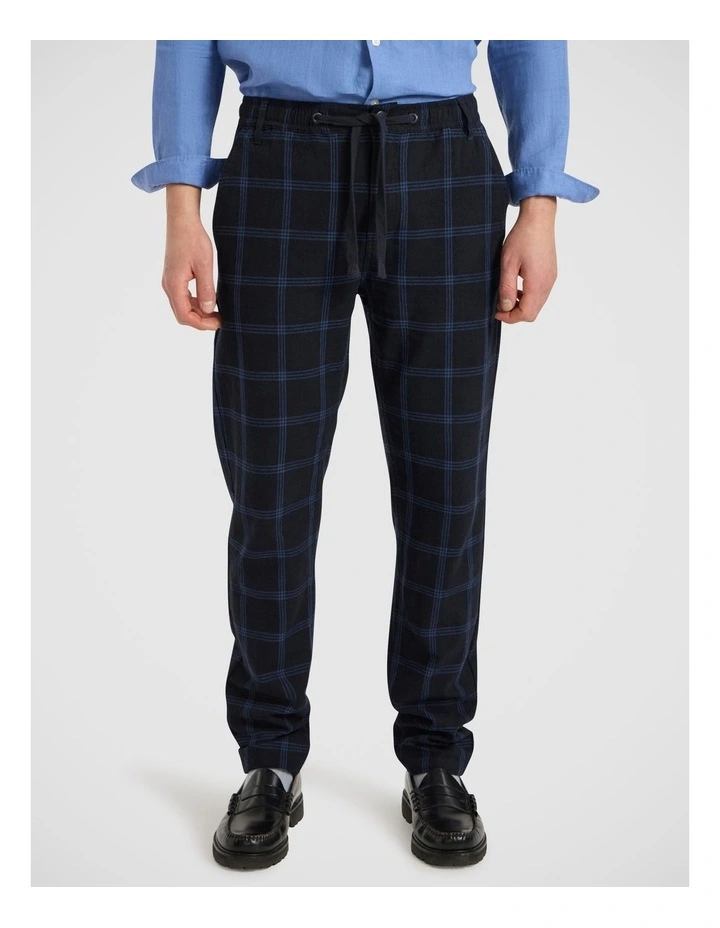 Colonel Cotton Linen Pant in Dark Navy image 2