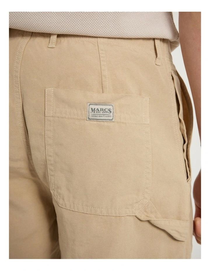 Romagna Utility Pant in Latte image 4
