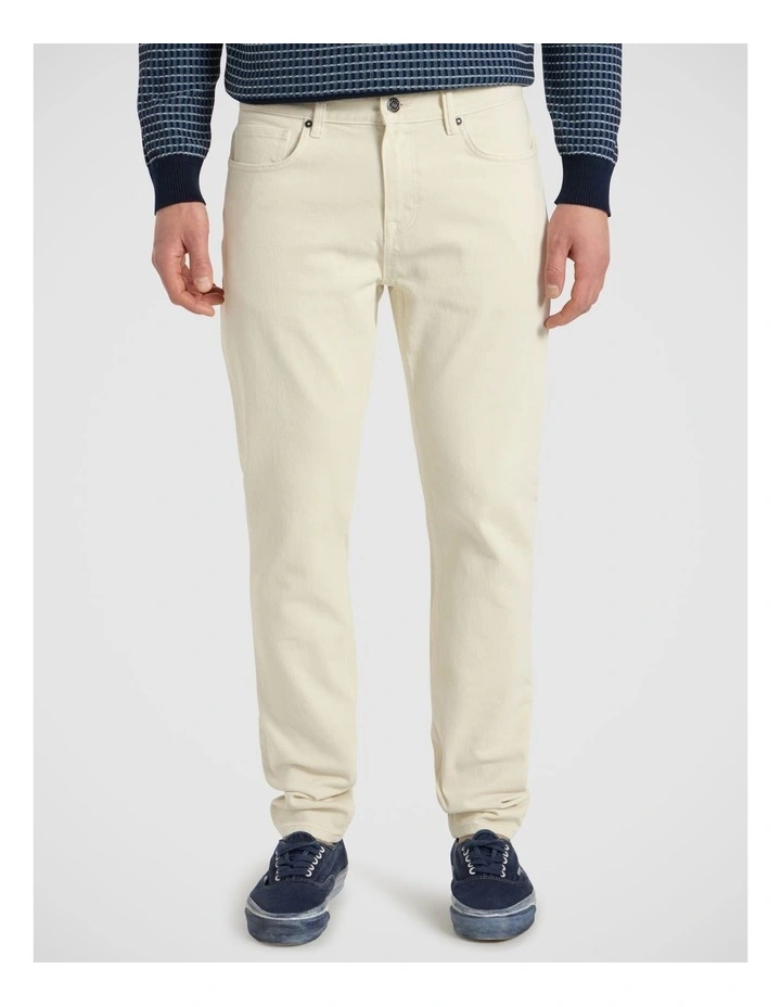 Jordan Garment Dyed Jean in Ecru image 1