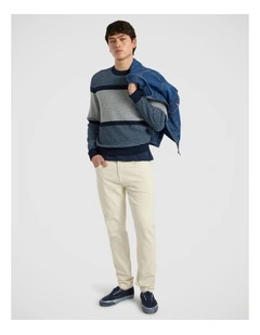 Jordan Garment Dyed Jean in Ecru