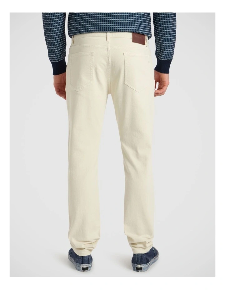 Jordan Garment Dyed Jean in Ecru image 4