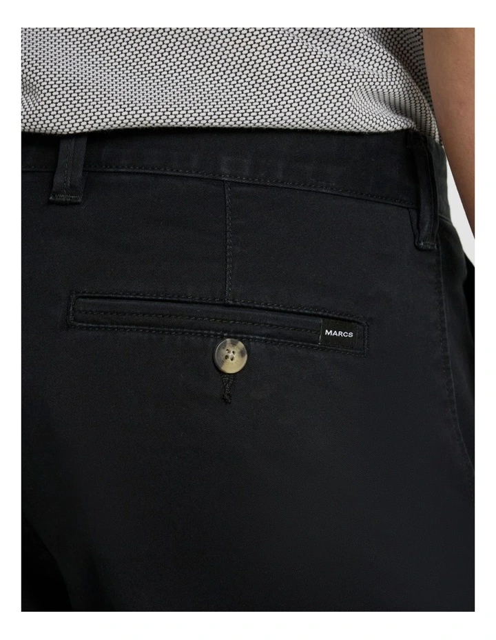 Brayden Slim Fit Chino Pant in Jet Black image 4