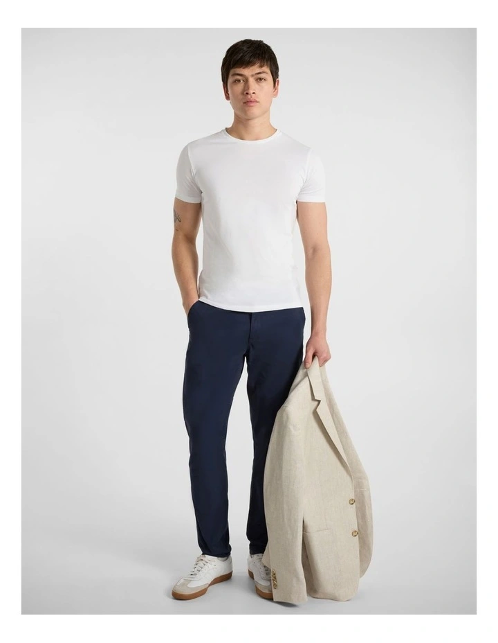 Brayden Slim Fit Chino Pant in Navy image 1