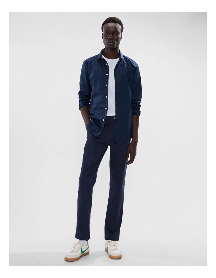 Brayden Slim Fit Chino Pant in Navy image 2