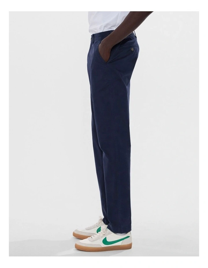 Brayden Slim Fit Chino Pant in Navy image 4