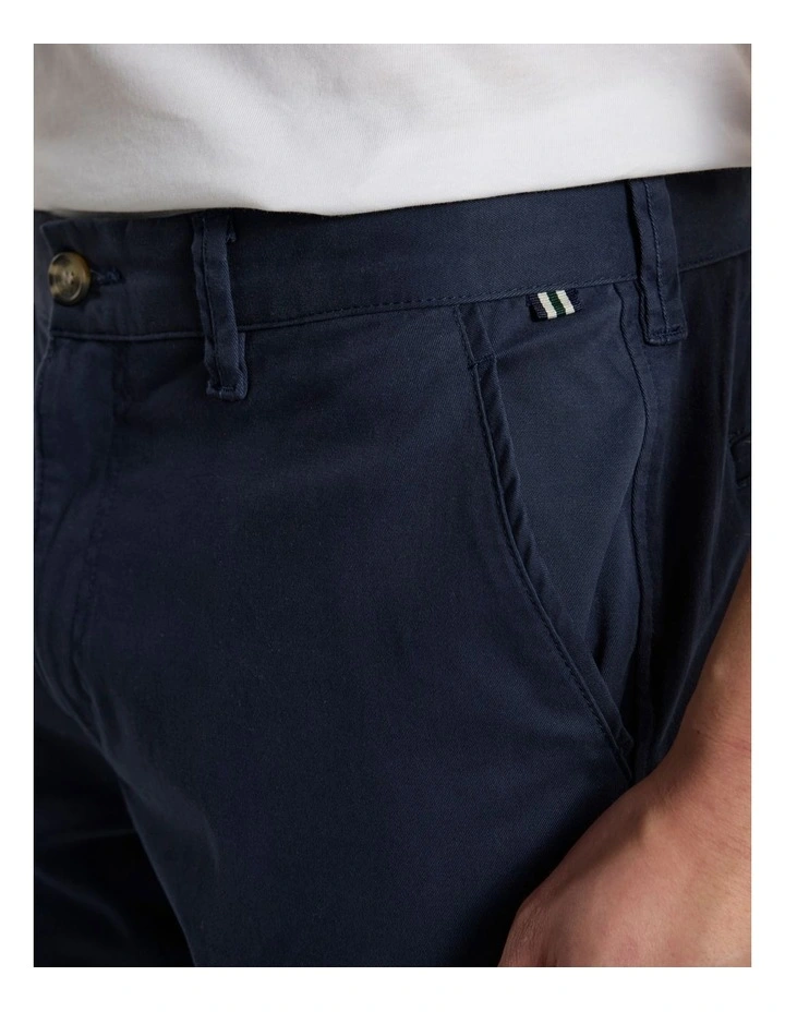 Brayden Slim Fit Chino Pant in Navy image 4