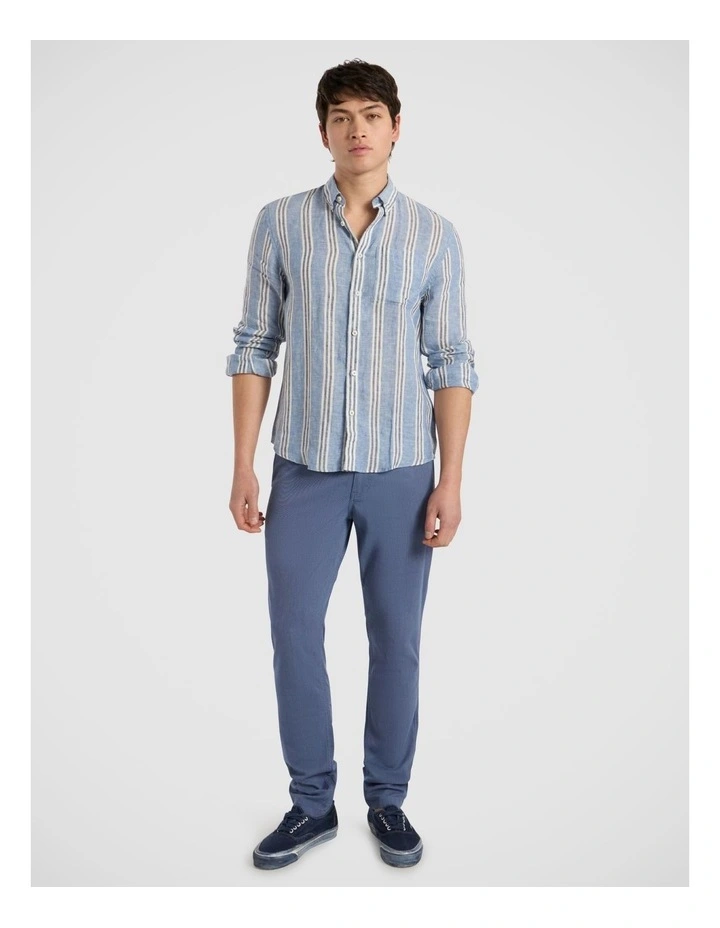 Brayden Textured Chino Pant in Navy image 1