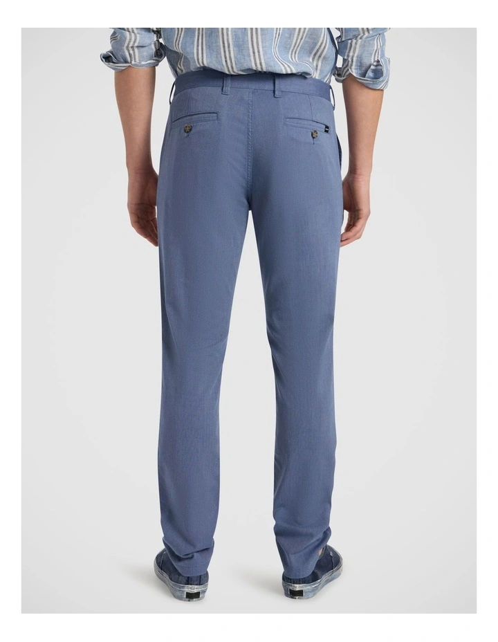 Brayden Textured Chino Pant in Navy image 5
