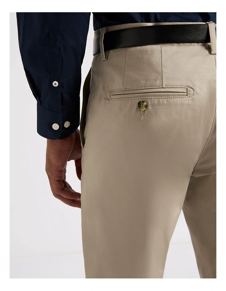 Baltic Stretch Chino Pant in Pebble image 4