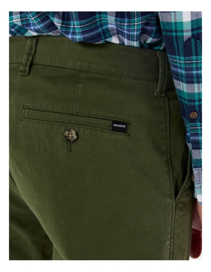 Brayden Slim Fit Chino Pant in Dark Forest image 3