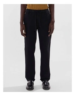 Dave Slim Fit Pant in Black