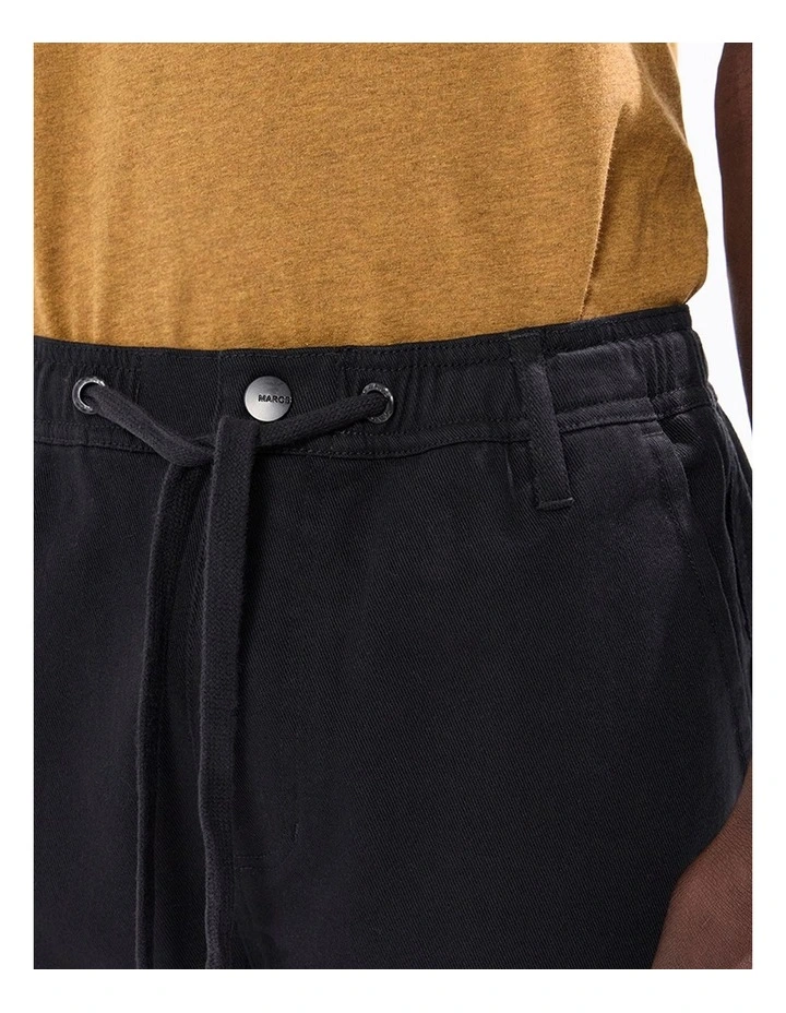 Dave Slim Fit Pant in Black image 3
