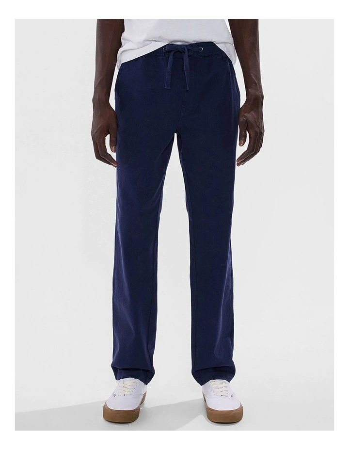 Dave Slim Fit Pant in Navy image 1