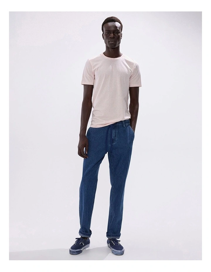 Zach Slim Fit Pant in Rinse Wash image 1