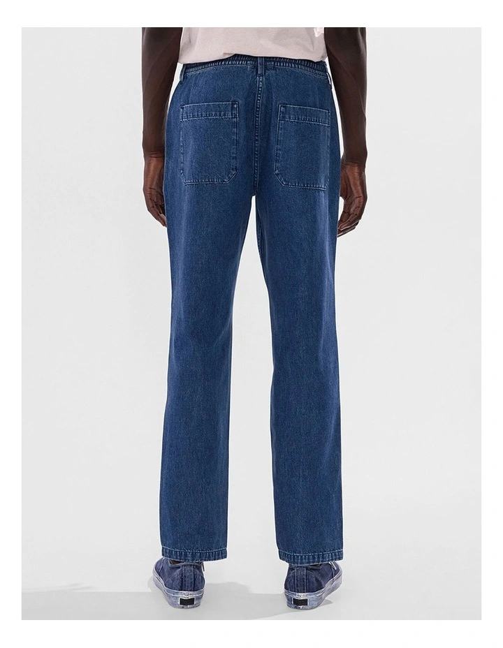 Zach Slim Fit Pant in Rinse Wash image 3