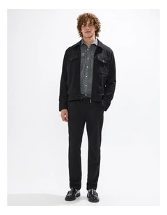 Drew Ponte Chino Pant in Black