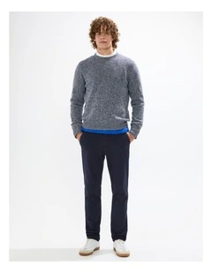 Drew Ponte Chino Pant in Navy