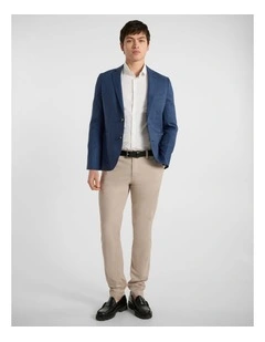 Brayden Slim Fit Chino Pant in Birch