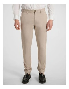 Brayden Slim Fit Chino Pant in Birch