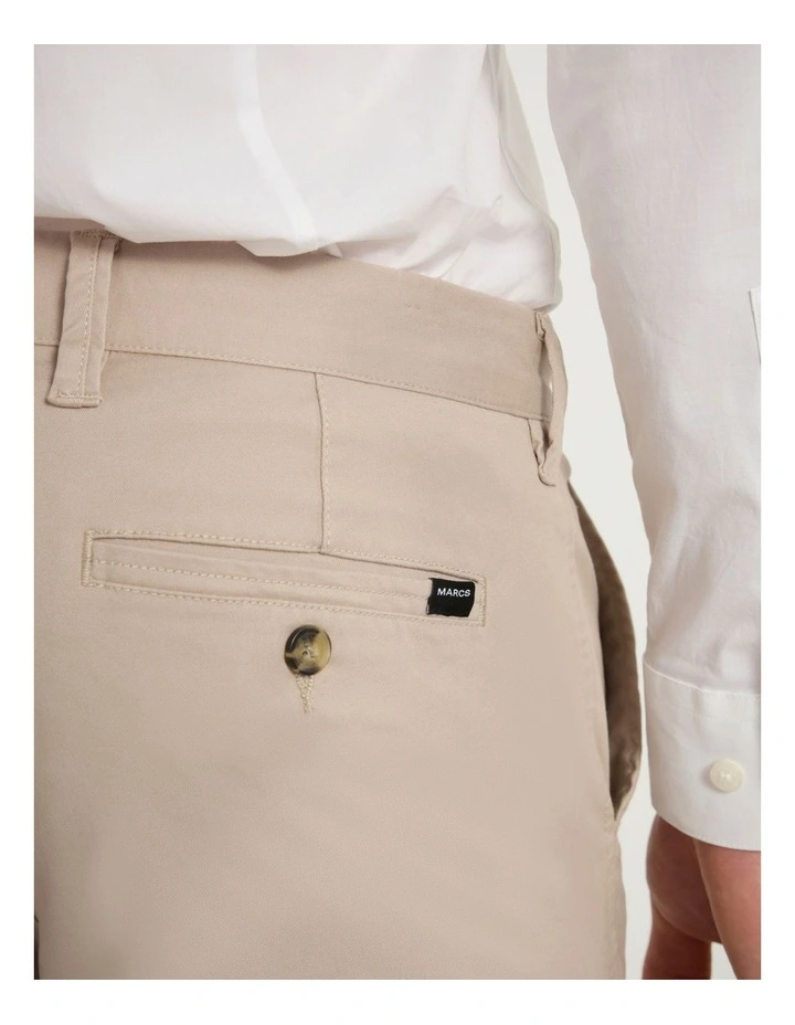 Brayden Slim Fit Chino Pant in Birch image 4