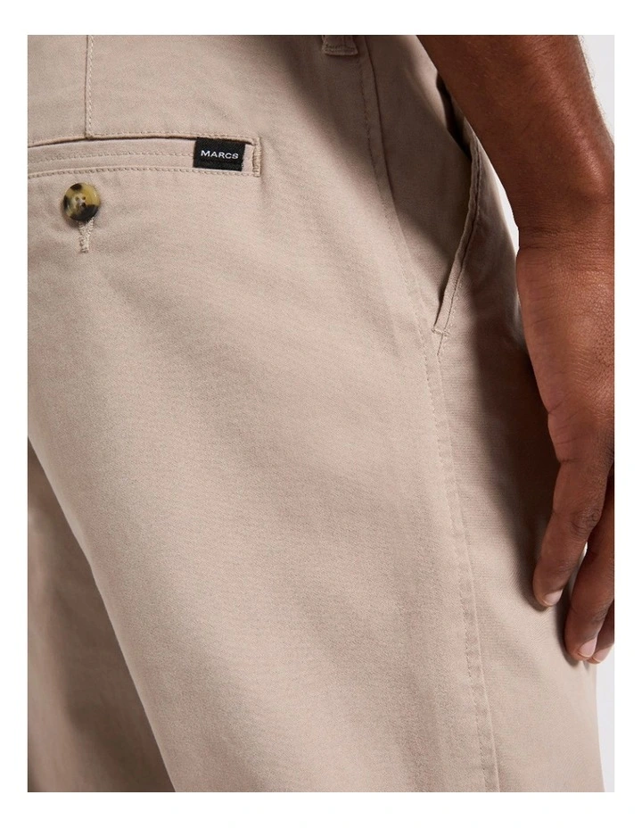 Brayden Slim Fit Chino Pant in Birch image 4