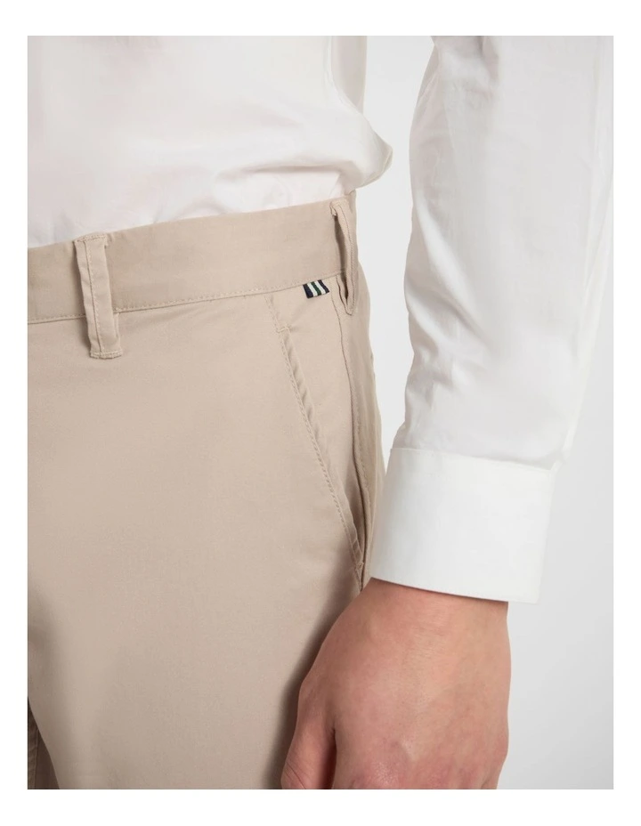 Brayden Slim Fit Chino Pant in Birch image 5