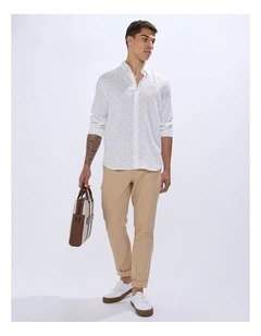 Brayden Textured Chino Pant in Boulder