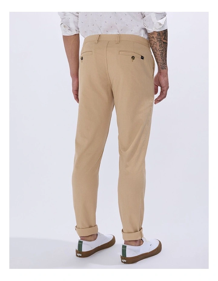 Brayden Textured Chino Pant in Boulder image 3