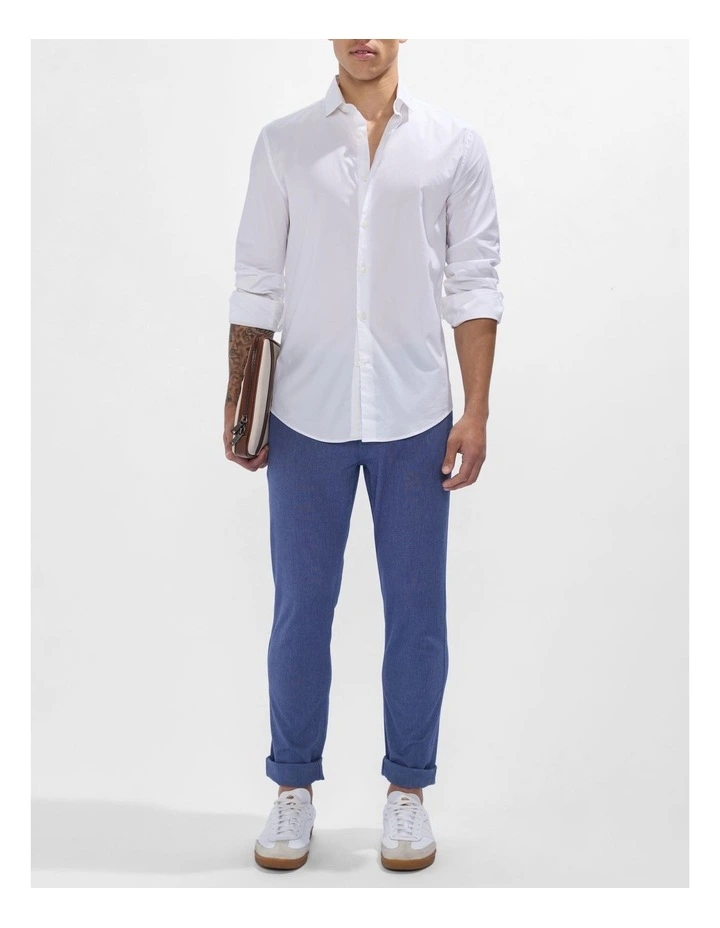 Brayden Textured Chino Pant in Navy image 2