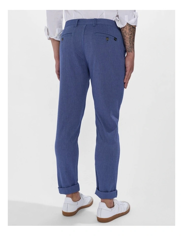 Brayden Textured Chino Pant in Navy image 3