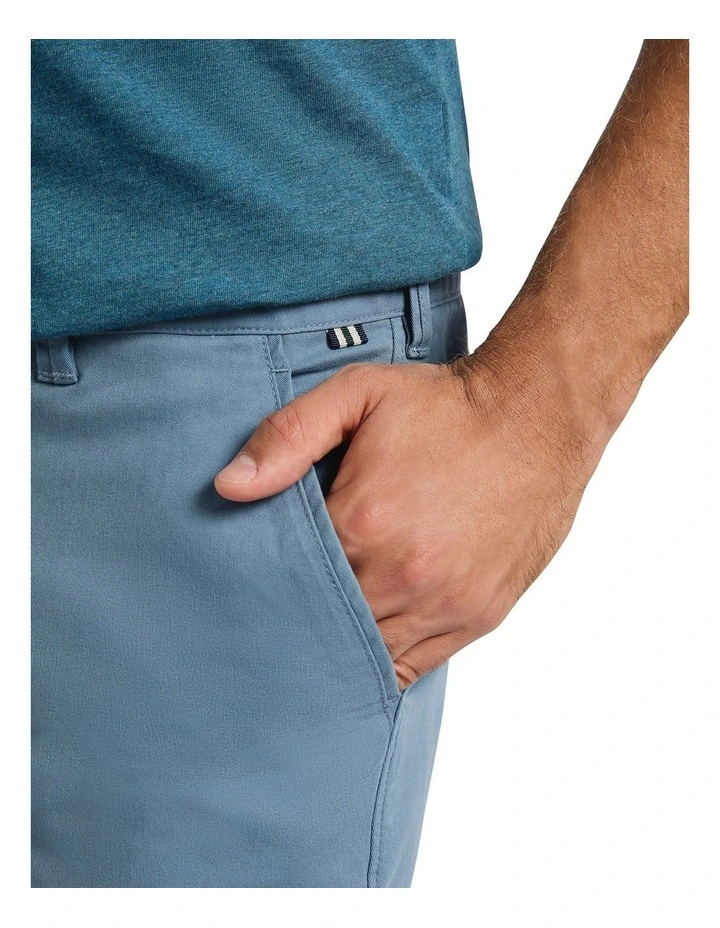 Brayden Slim Fit Chino Pant in Captains Blue image 3
