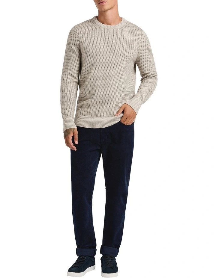 Matteo 5 Pocket Corduroy Pant in Navy image 1