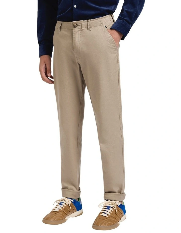Matthew Slim Leg Pant in Vintage Khaki image 2