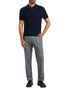 Willem Tailored Pant in Grey Check